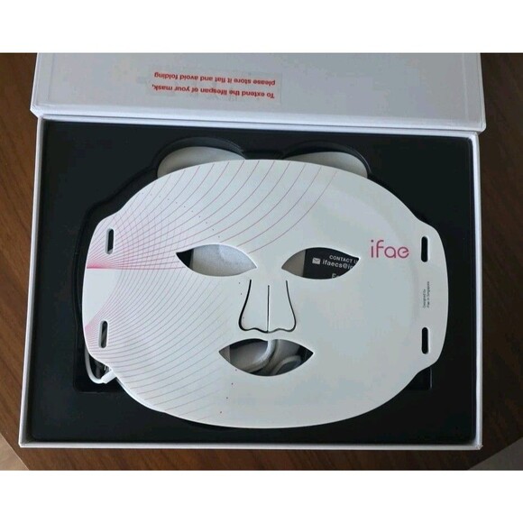 iFae LUNA-7 Set Red Light Therapy Mask for Face & Neck Anti Aging Mask